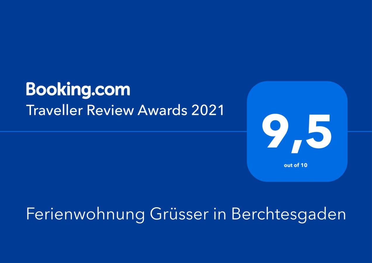 Ferienwohnung Gruesser In Berchtesgaden Exteriér fotografie