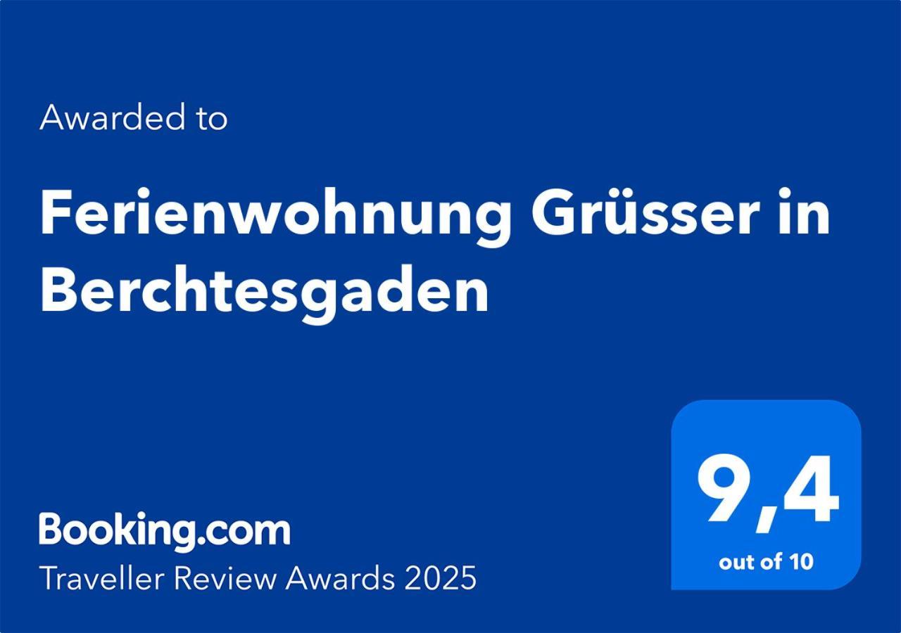 Ferienwohnung Gruesser In Berchtesgaden Exteriér fotografie